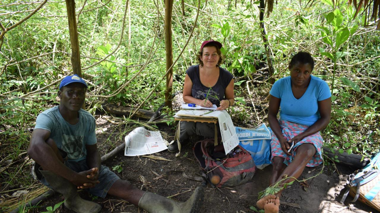 Documenting traditional rice varieties in the field