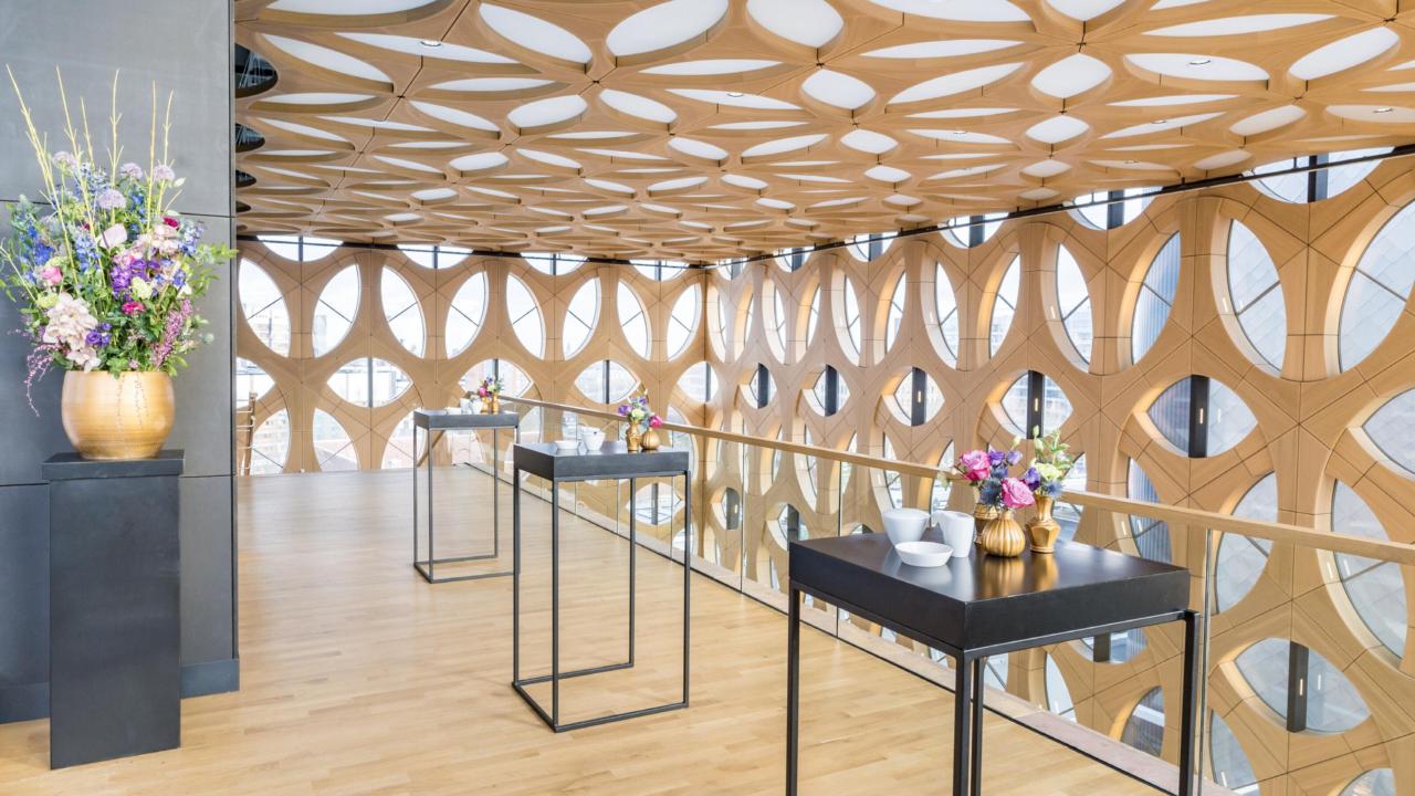 balkon negende etage coronamaatregel