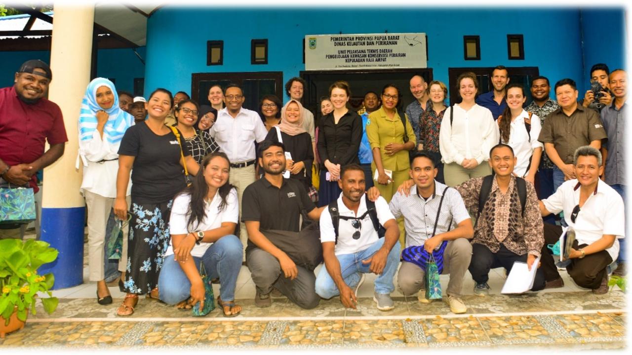 Group in Raja Ampat