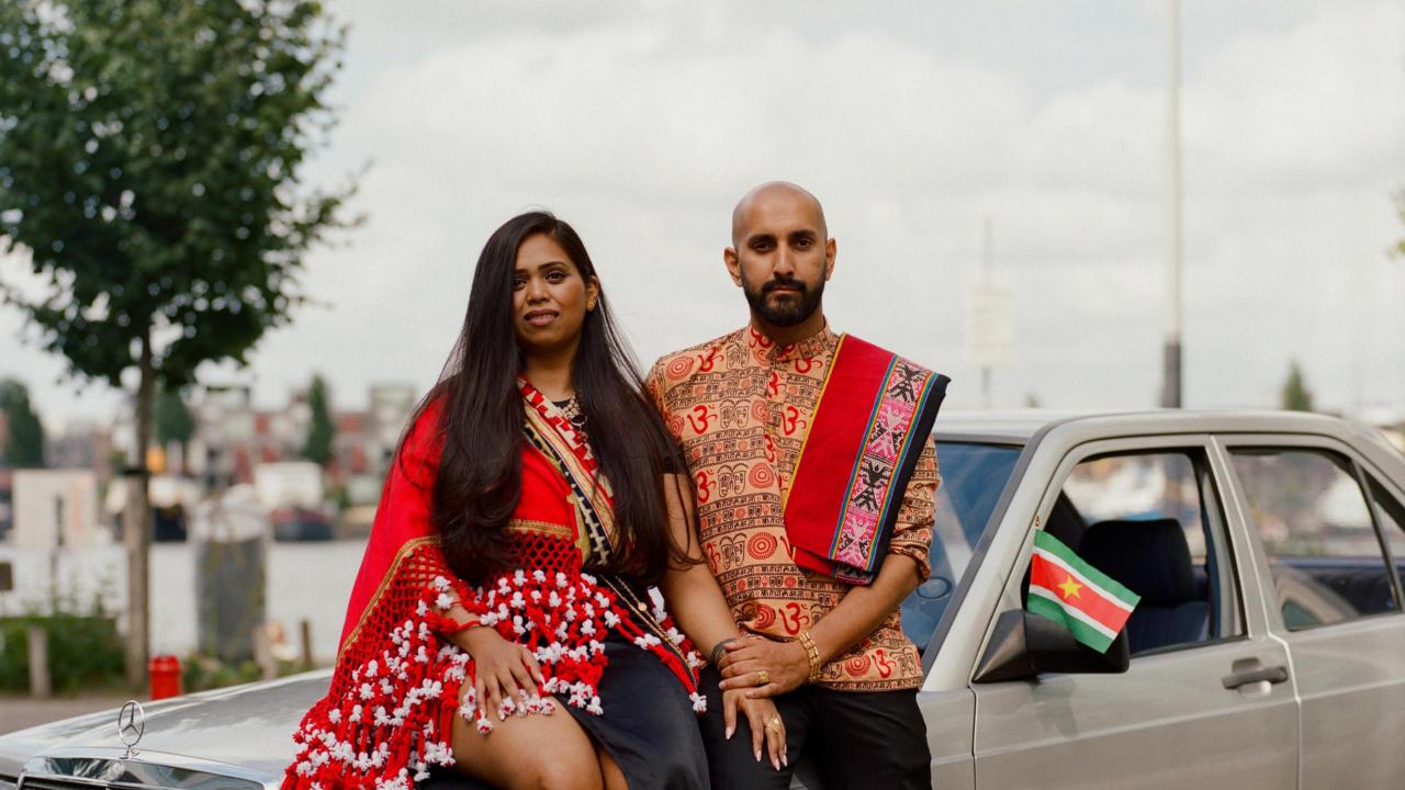 Tiffany Hiralal en Rakesh Kanhai