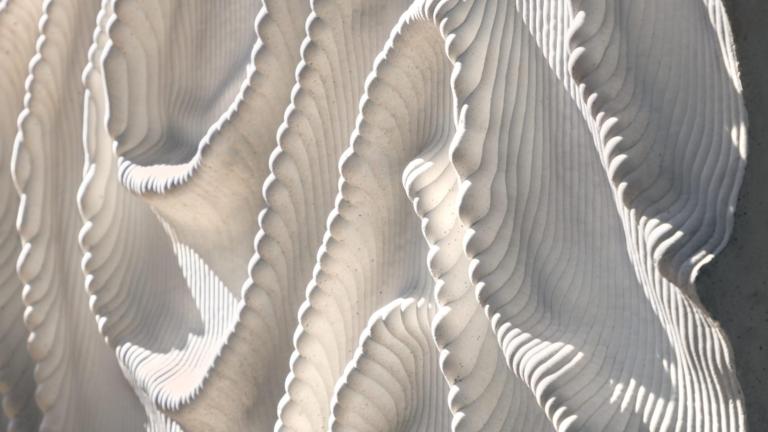 Inzoom texturen Iris van Herpen