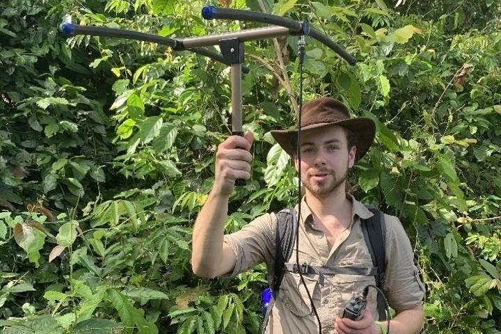 Student-bioloog Roel Wouters