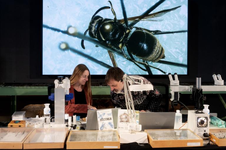 Jan en Aglaia in LiveScience