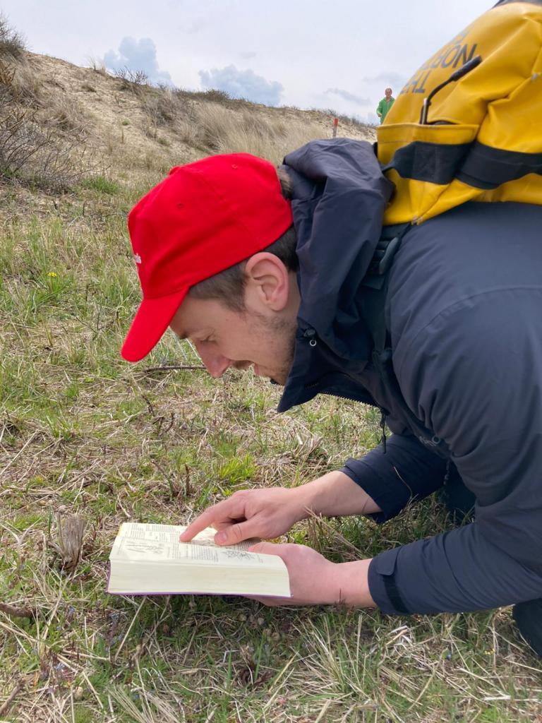 Naturalismedewerker in natuurgebied Staatsbosbeheer
