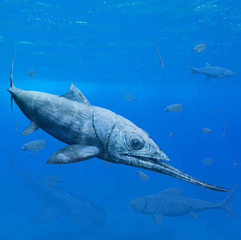 Artist impression of Alienacanthus